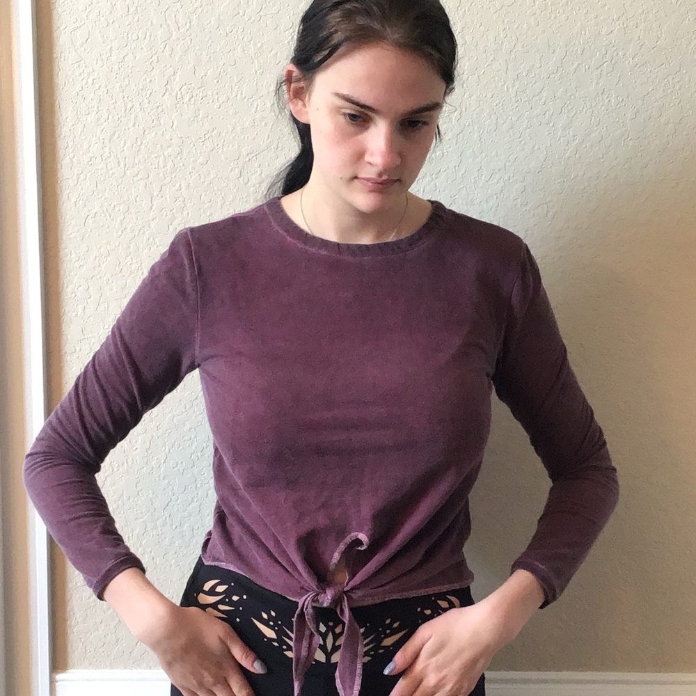 Funky purple shirt